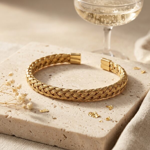 The Imperial Woven Mesh Cuff
