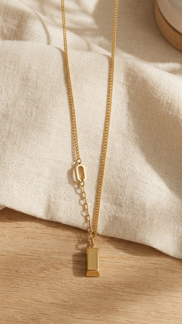 Gold Brick Bracelet