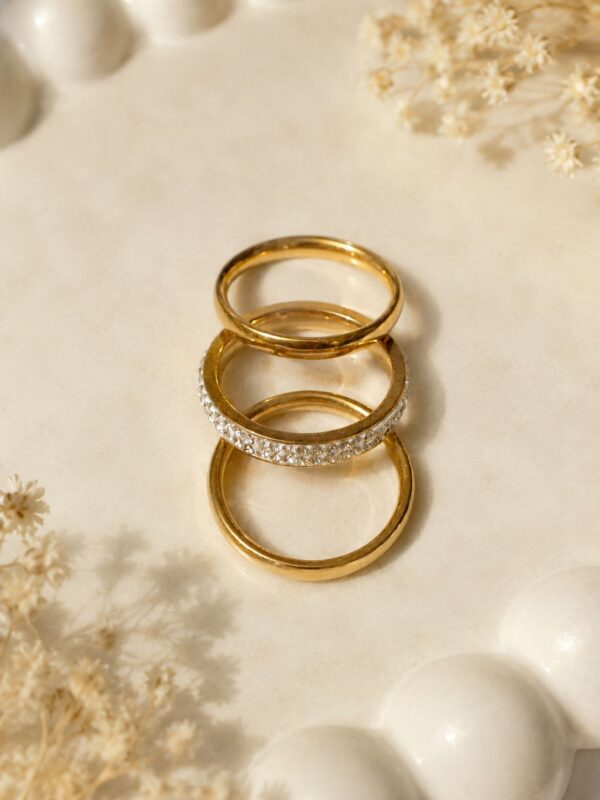 Multi-Layer Crystal Eternity Ring