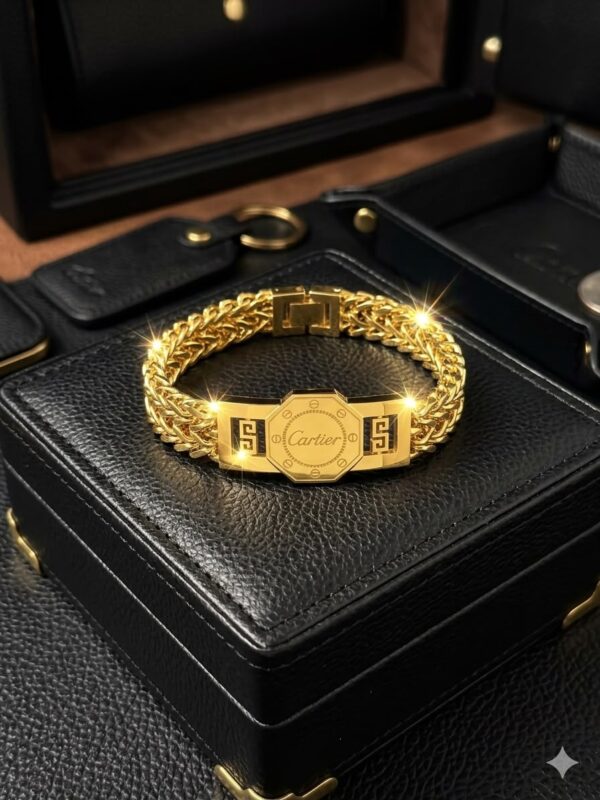Cartier Emblem Chunky Link Bracelet for Men