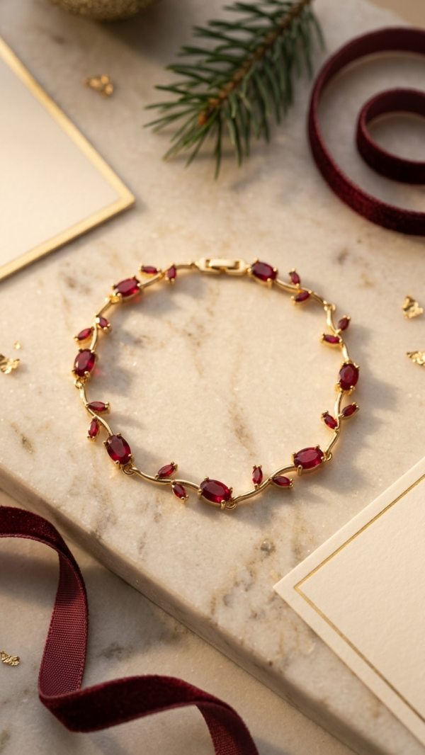 Tulip Bracelet Red
