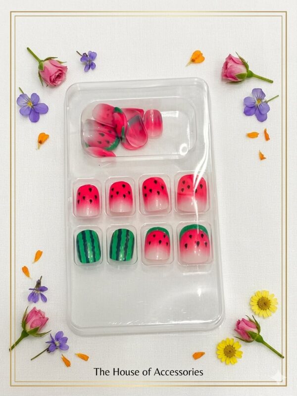 The Sweet Watermelon Ombré Press-On Nail Set
