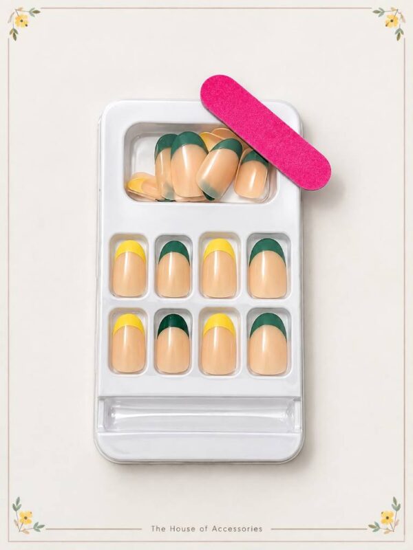 The Sage & Citrus French Press-On Nail Set